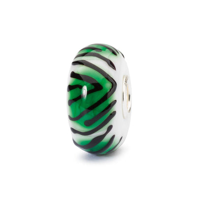 Smaragd tigris bead - Trollbeads Ékszerek Magyarország